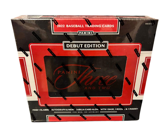 Best Deal - 2022 Panini Three and Two Baseball Hobby Box