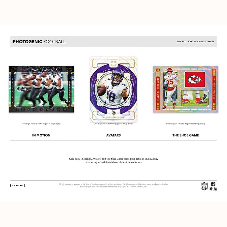 Best Deal - Panini Photogenic Football 2024 Hobby Box