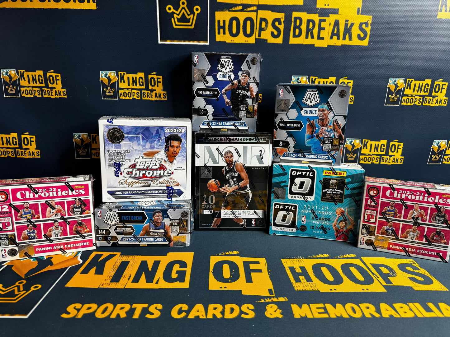 Best Deal - Basketball Break #1610 8-box multi-year SUNDAY MEGA - random team break