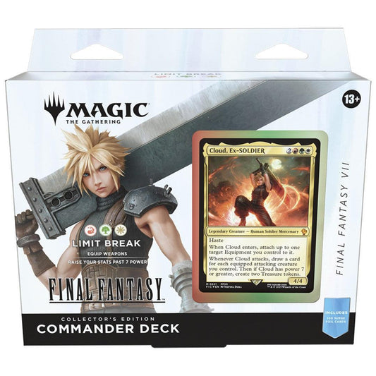 MTG-Final Fantasy Commander Deck Limit Break Collectors Edition