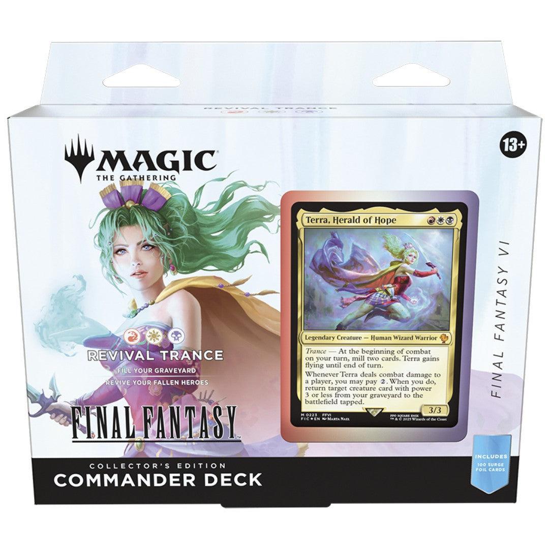 MTG-Final Fantasy Commander Deck Revival Trance Collectors Edition