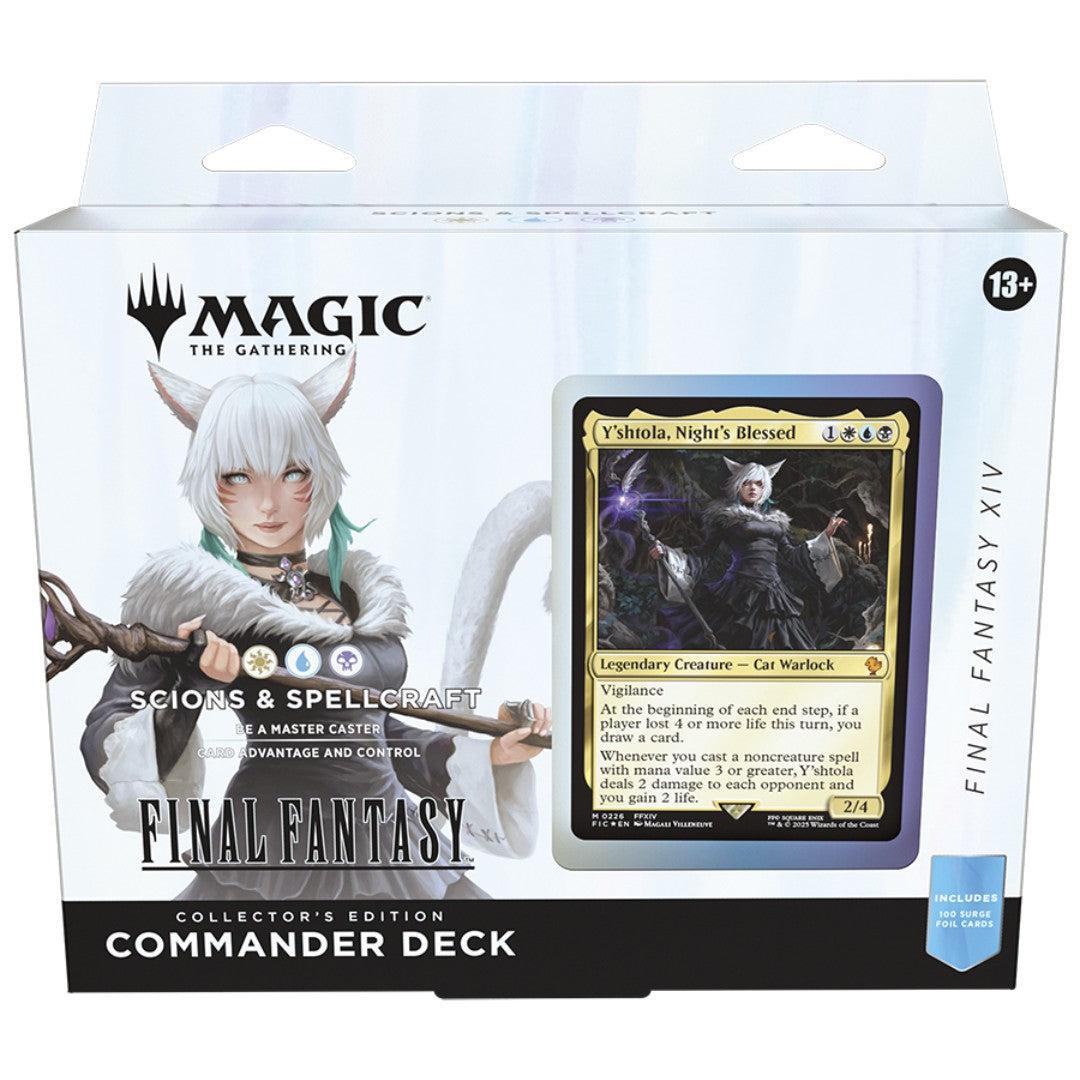 MTG-Final Fantasy Commander Deck Scions & Spellcraft Collectors Edition