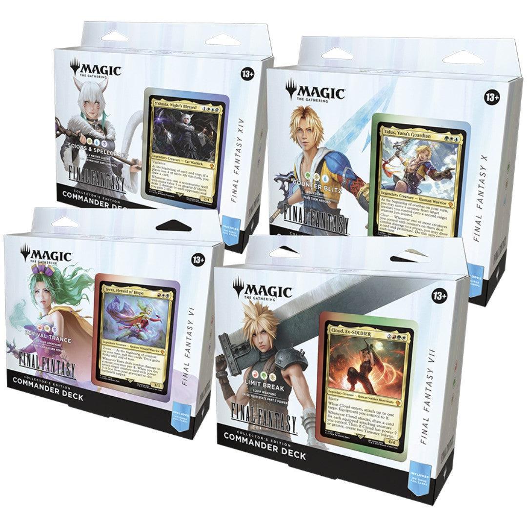 MTG-Final Fantasy Commander Deck Set Collectors Edition