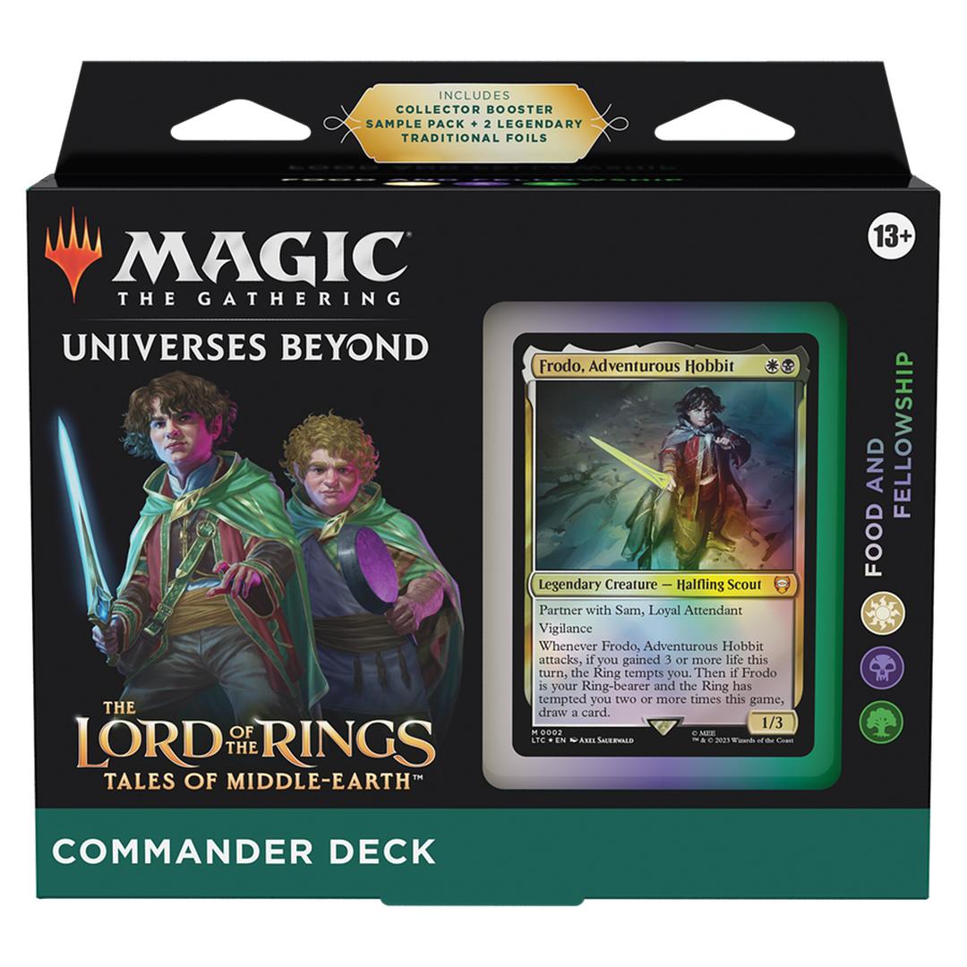 MTG-Lord of the Rings Commander Deck Food and Fellowship