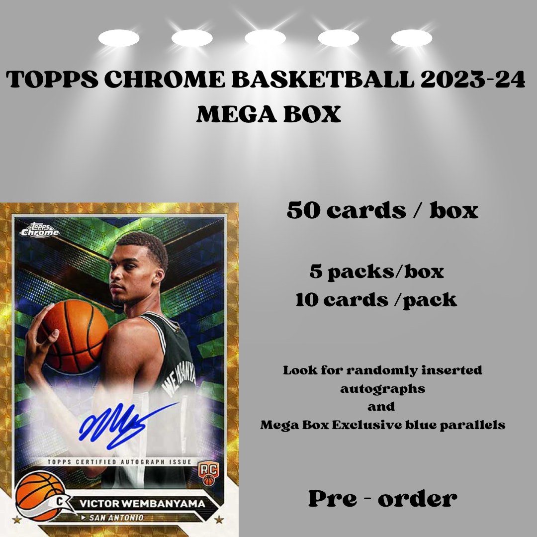 Best Deal - Topps Chrome Basketball 2023-24 Mega (Monster) Box