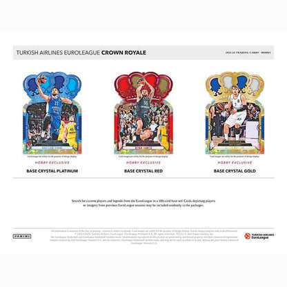 Best Deal - 2023/24 Panini Crown Royale Euroleague Basketball Hobby Box