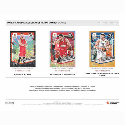 Best Deal - 2023-24 Panini Donruss Turkish Airlines EuroLeague Basketball Hobby Box