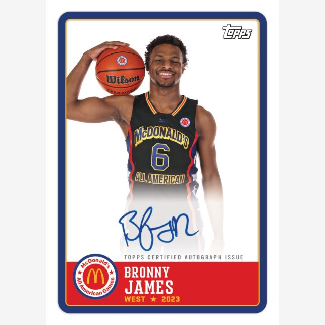 Best Deal - Topps Chrome McDonald's All-American Basketball 2023 Hobby Box