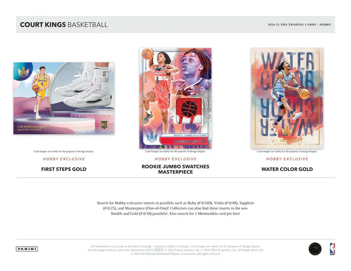 Best Deal - Panini Court Kings 2024-25 Hobby Box