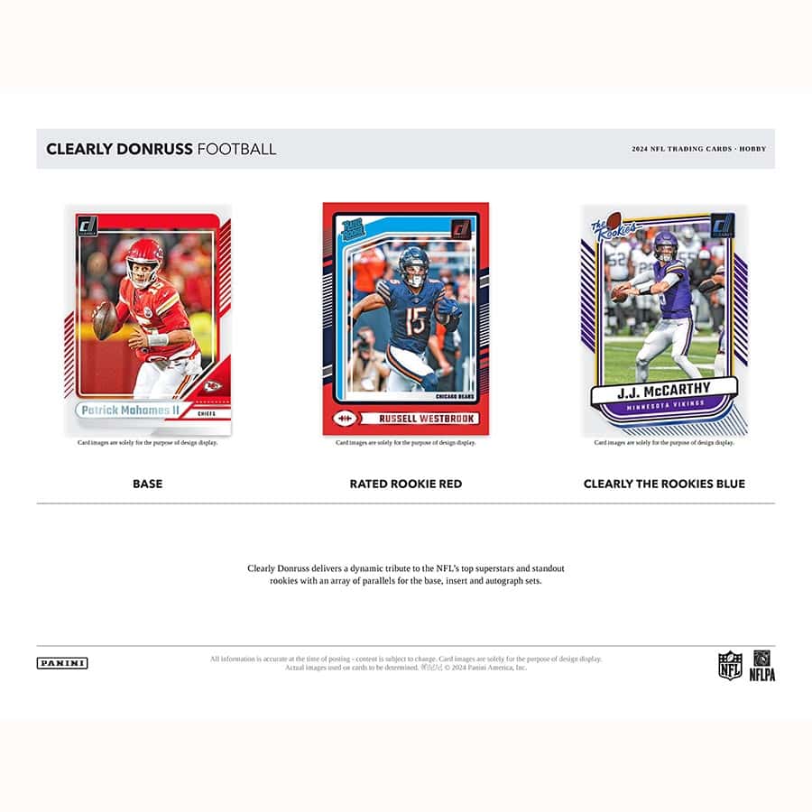 Best Deal - 2024 Clearly Donruss Football Hobby Box