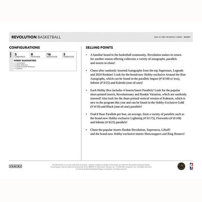 Best Deal - 2024-25 Revolution Basketball Hobby Box