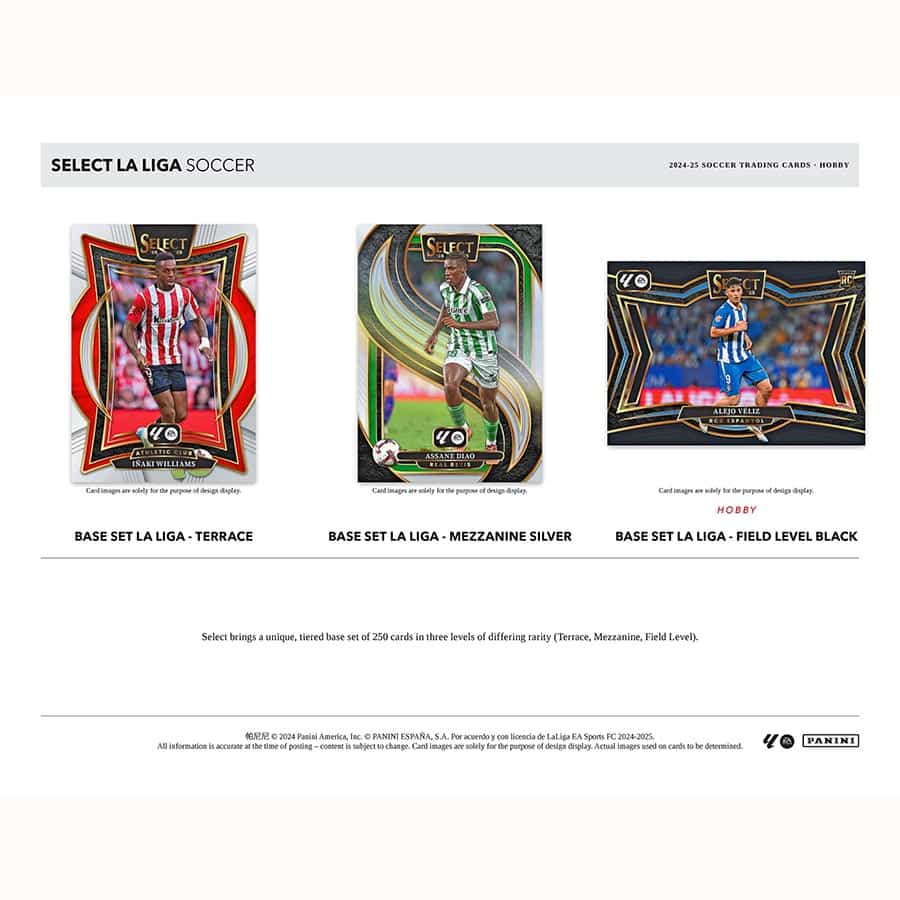 Best Deal - Panini Select La Liga Soccer 2024-25 Hobby Box