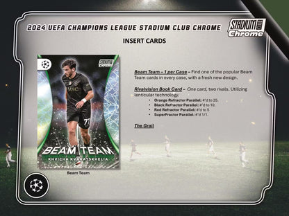 Best Deal - 2023/24 Topps Stadium Club Chrome UEFA Club Competitions Soccer Hobby Box