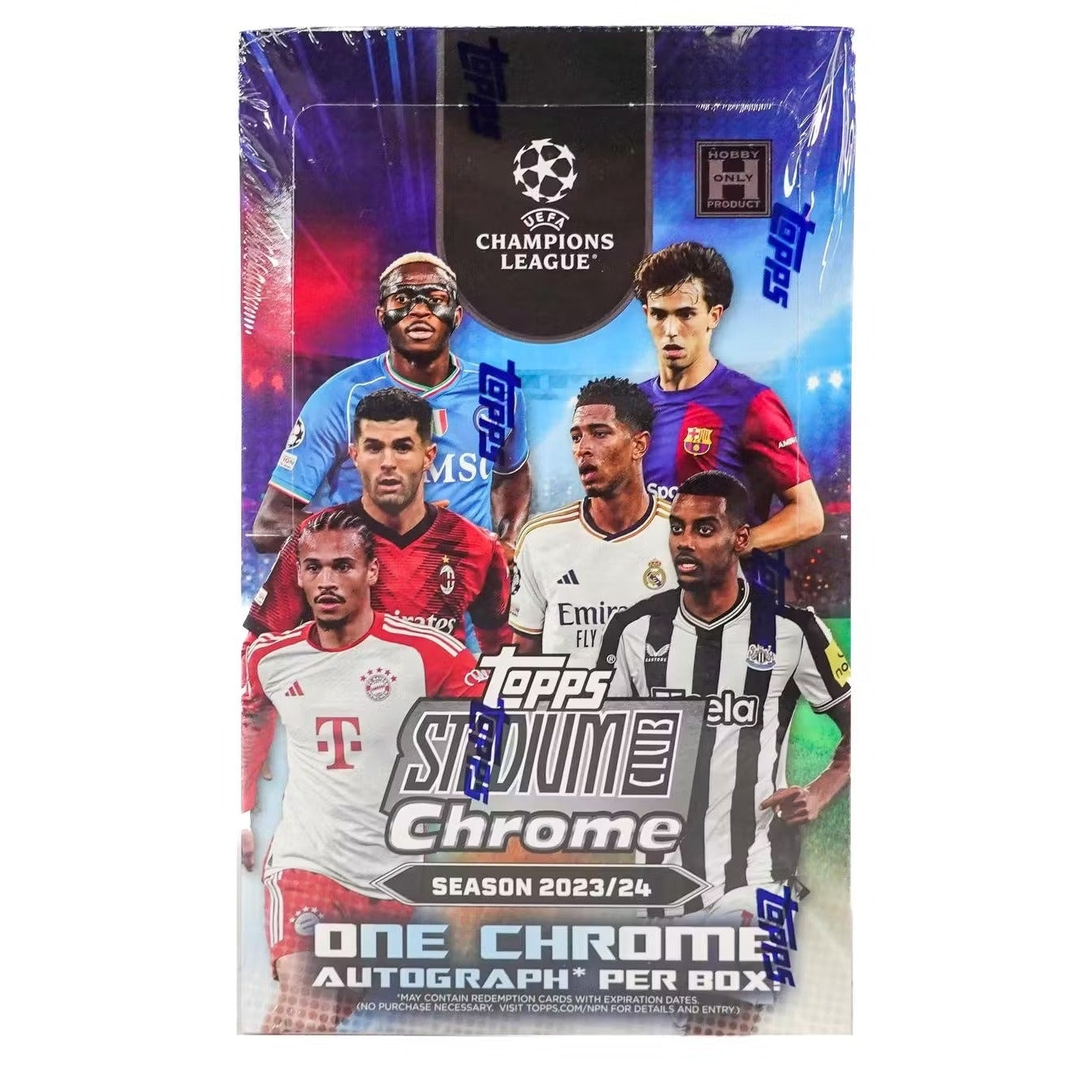 Best Deal - 2023/24 Topps Stadium Club Chrome UEFA Club Competitions Soccer Hobby Box