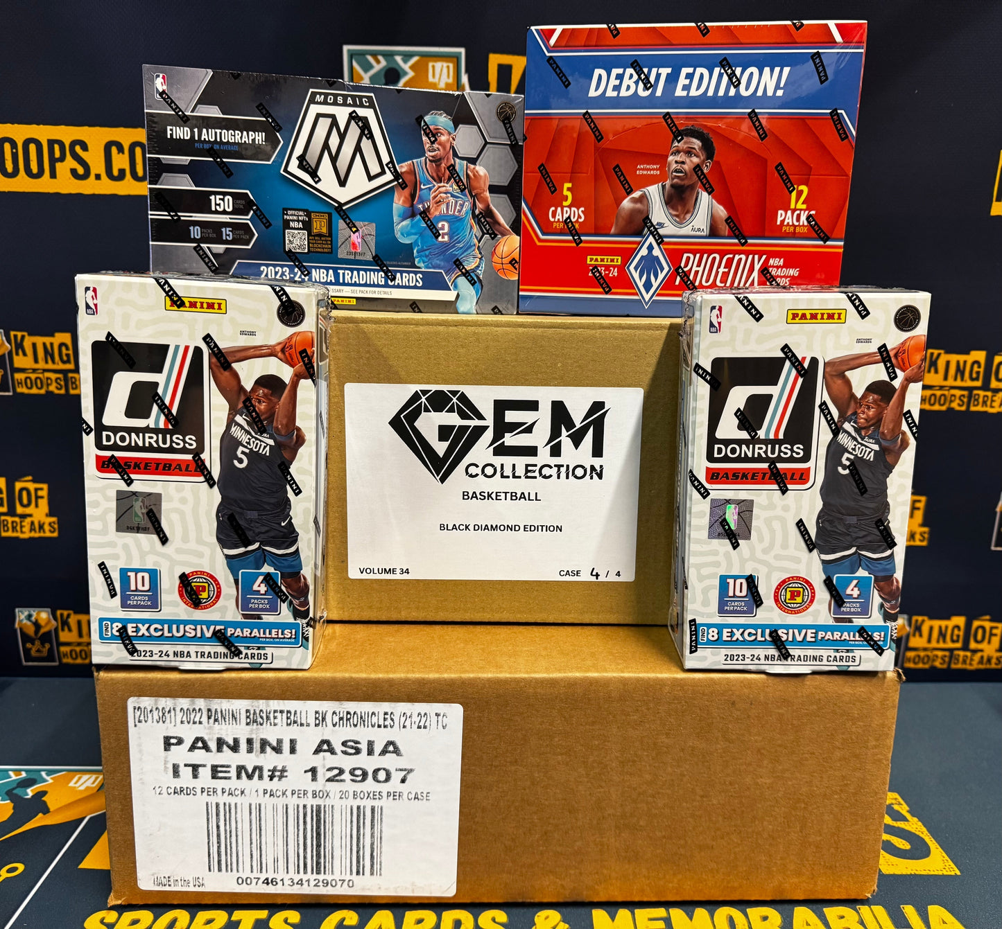 Best Deal - Basketball Break #1633 30-box SUNDAY MEGA multi year mixer- random team break