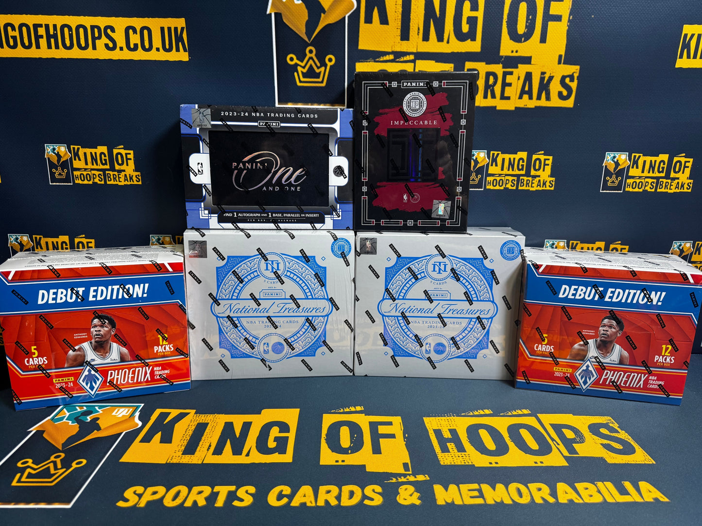 Best Deal - Basketball Break #1646 6-box National Treasures-Impeccable- One and One 2023-24 mixer- random team break