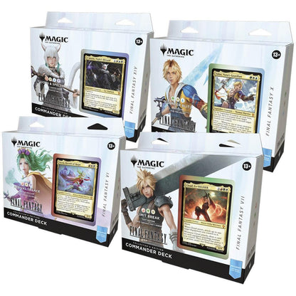 MTG-Final Fantasy Commander Deck Set Collectors Edition