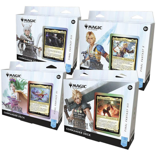 MTG-Final Fantasy Commander Deck Set Collectors Edition