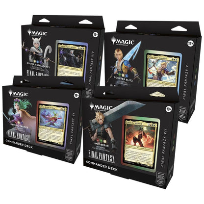 MTG-Final Fantasy Commander Deck Set