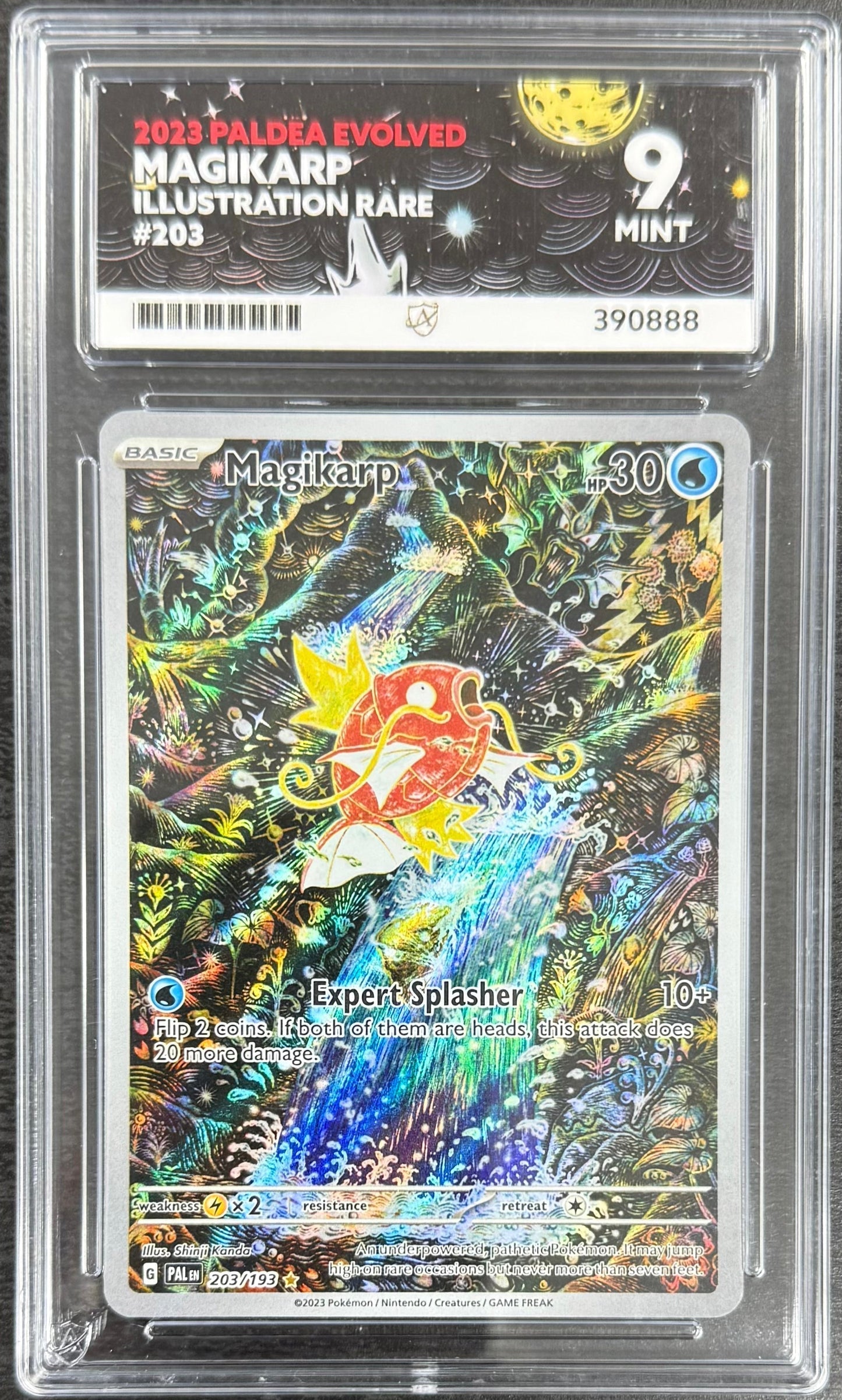 Best Deal - Pokemon Magikarp 203/193 Illustration Rare Pokemon Paldea Evolved 2023 ACE9