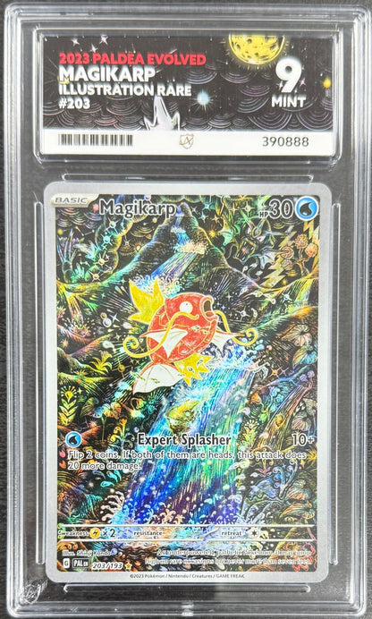 Best Deal - Pokemon Magikarp 203/193 Illustration Rare Pokemon Paldea Evolved 2023 ACE9