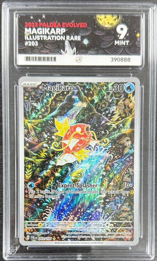 Best Deal - Pokemon Magikarp 203/193 Illustration Rare Pokemon Paldea Evolved 2023 ACE9