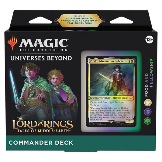 MTG-Lord of the Rings  Commander Deck Food and Fellowship