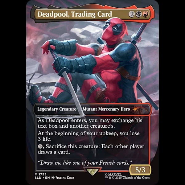 MTG-Marvel's Deadpool Secret Lair