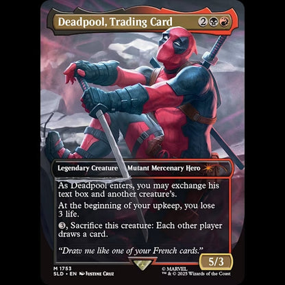 MTG-Marvel's Deadpool Secret Lair