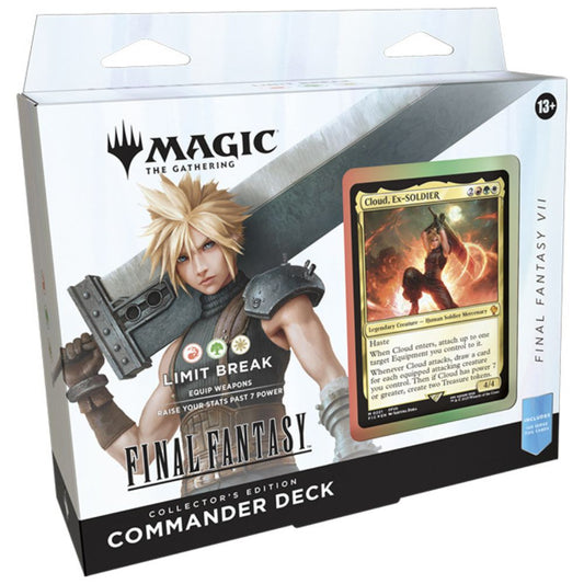 MTG- Collector's Edition FINAL FANTASY VII Commander Deck - Limit Break