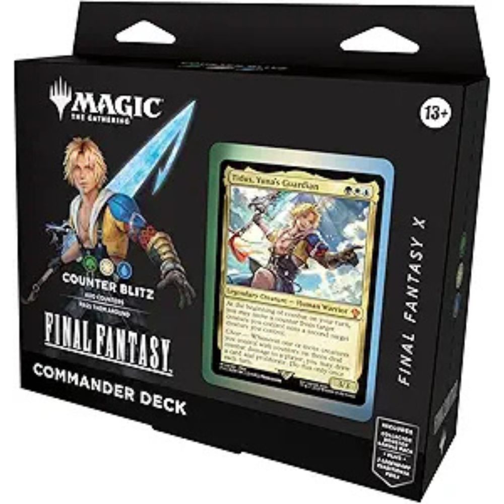 MTG- FINAL FANTASY X Commander Deck - Counter Blitz
