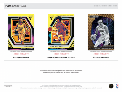 Best Deal - 2022/23 Panini Flux Basketball Hobby Box
