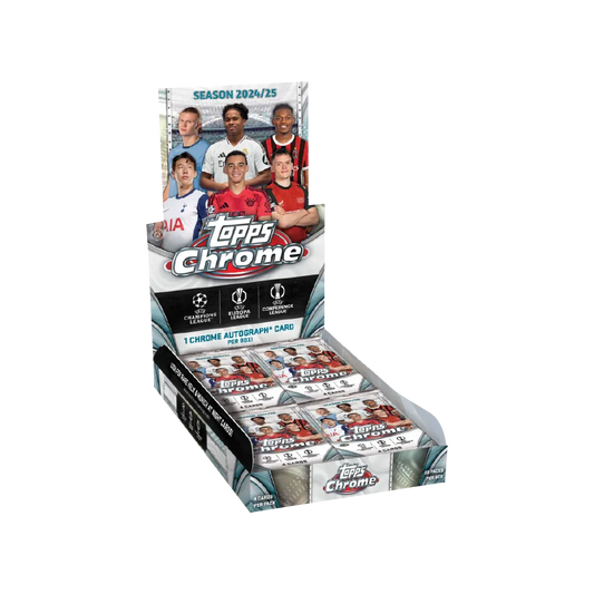 Best Deal - Topps Chrome UEFA Club Competitions UCC 2024-25 Hobby Box