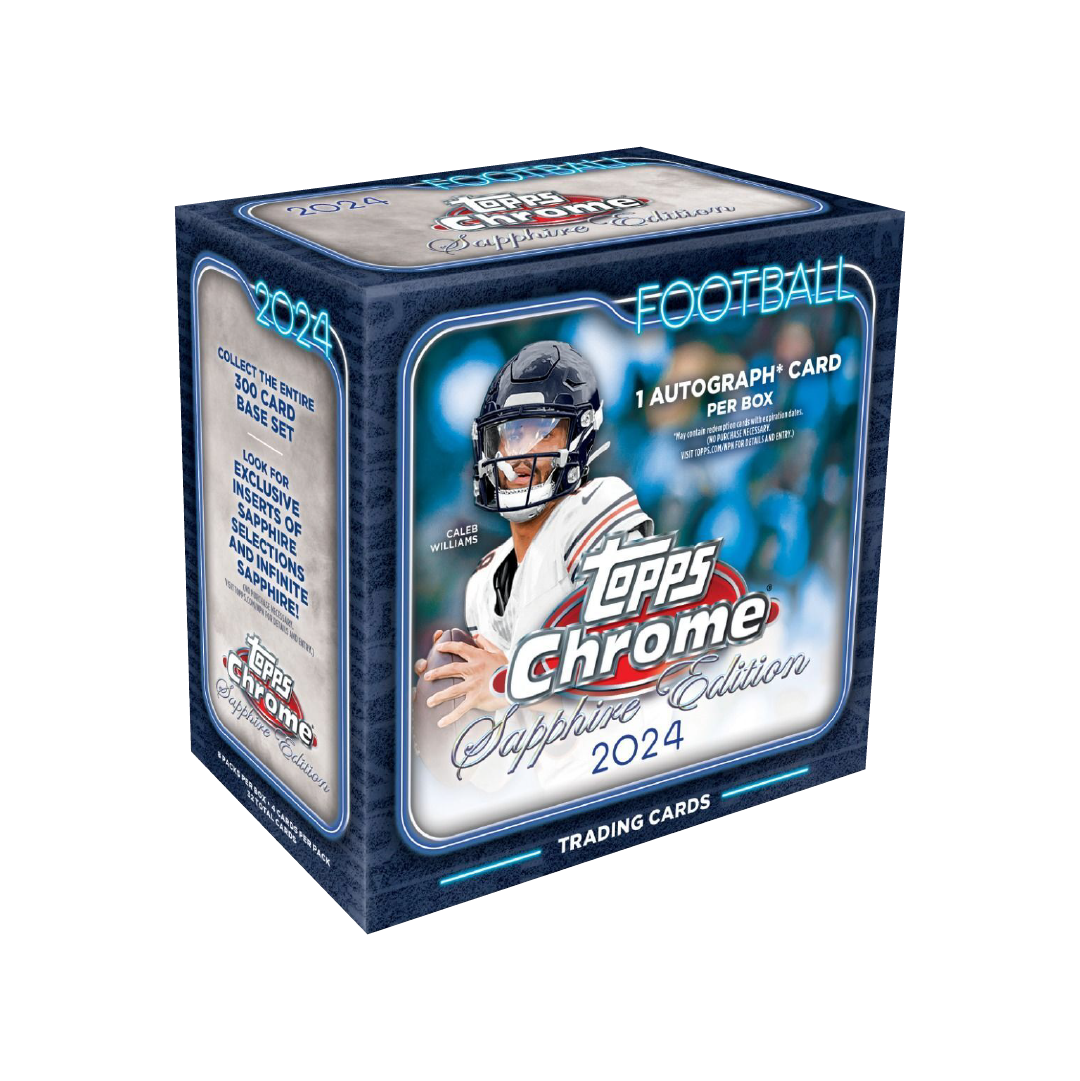 Best Deal - Topps Chrome Sapphire Football 2024 Hobby Box