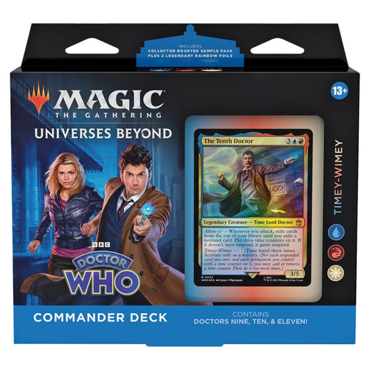 MTG-Universes Beyond: Doctor Who Commander Deck Timey Wimey