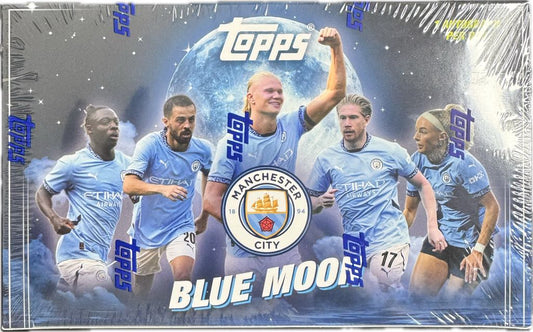 Best Deal - Topps 2024/25 Manchester City Blue Moon - Hobby Box