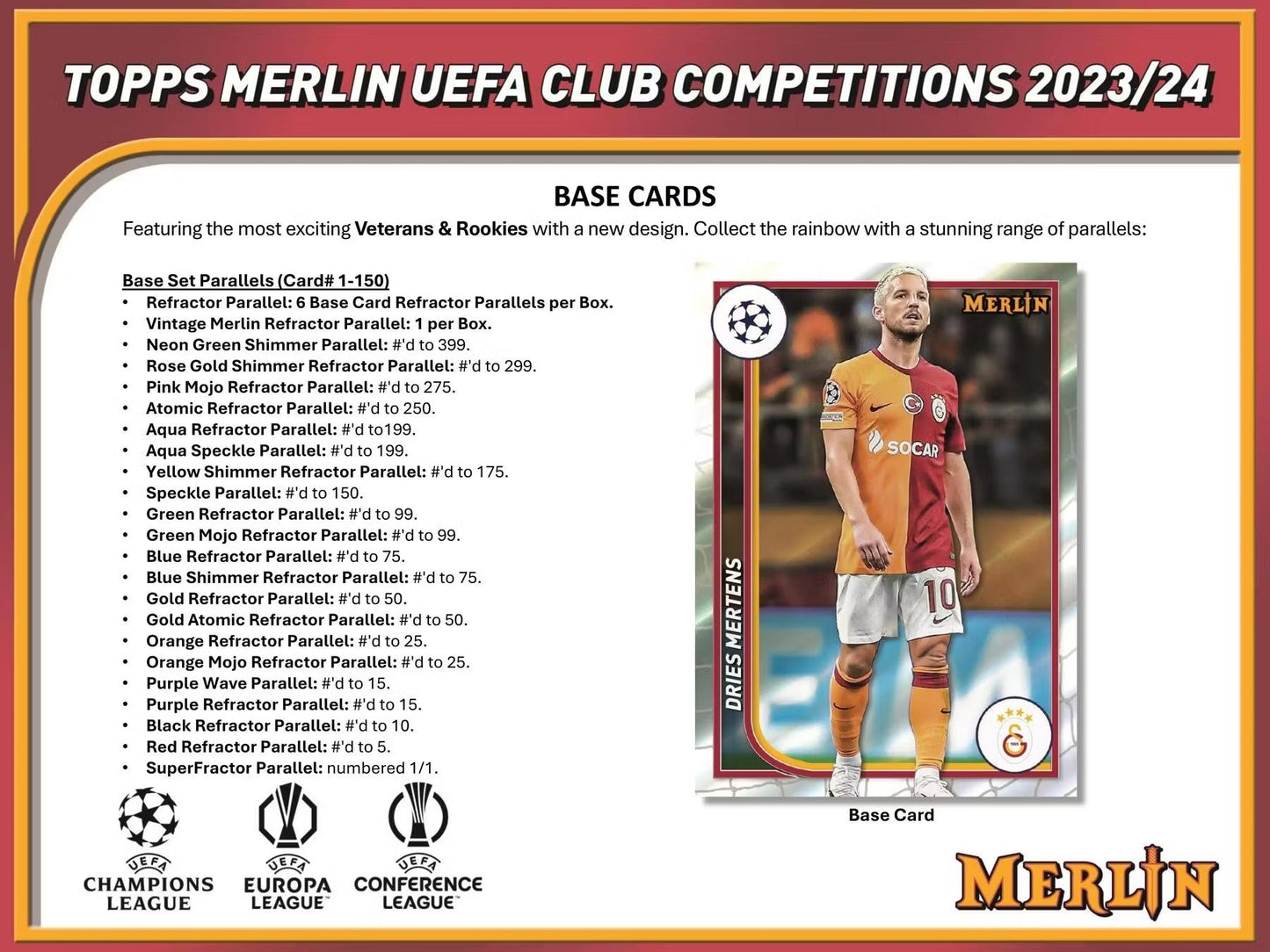 Best Deal - 2023-24 Topps UEFA Club Competitions Merlin Chrome Soccer Hobby Box
