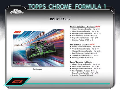 Best Deal - 2024 Topps Chrome F1 Formula 1 Hobby Box
