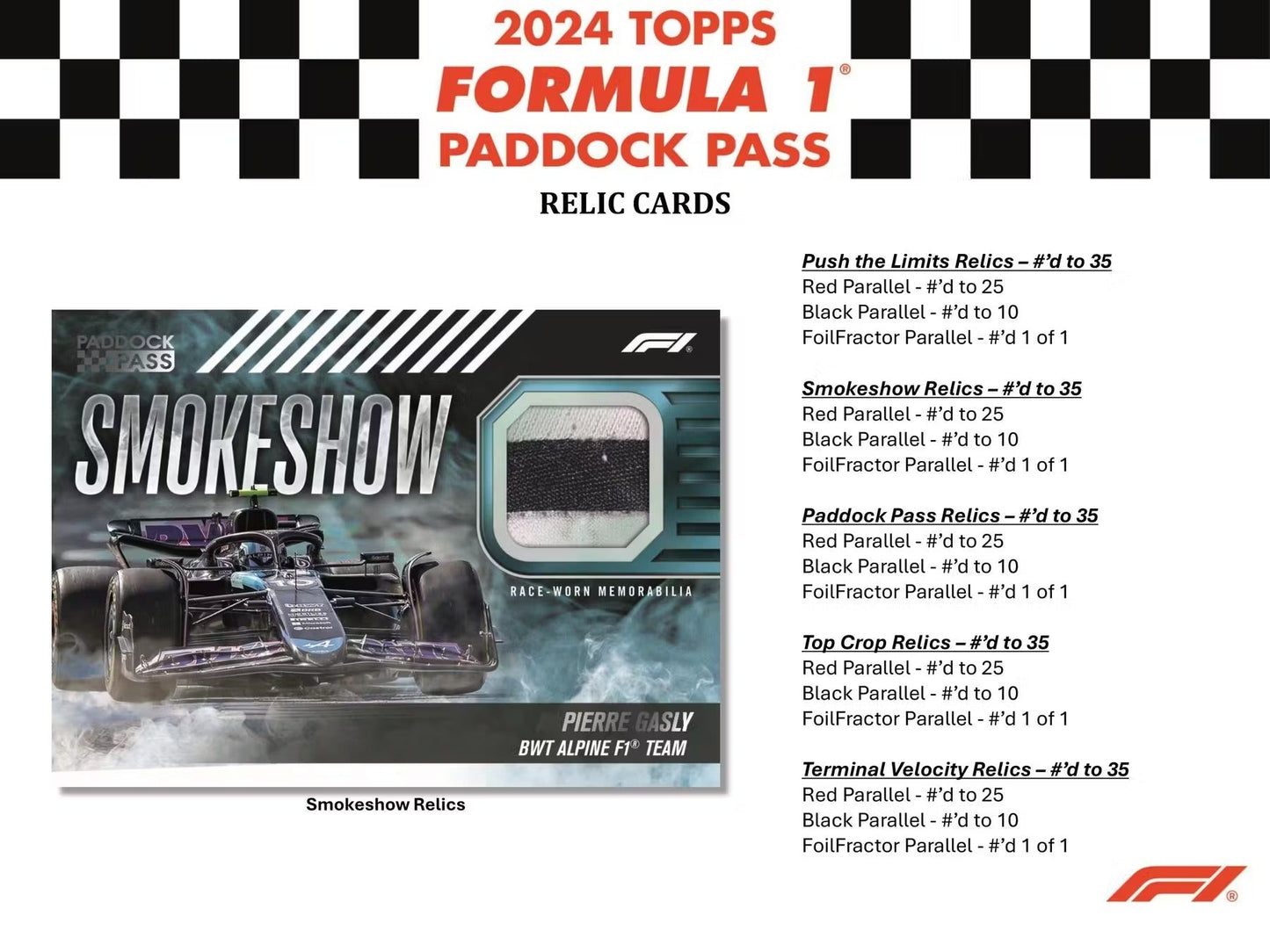 Best Deal - 2024 Topps Paddock Pass F1 Formula 1 Hobby Box