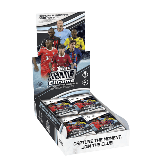 Best Deal - 22-23 Topps UEFA UCC Stadium Club Chrome Hobby Box Soccer Trading Cards